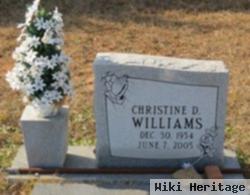Christine D. Williams
