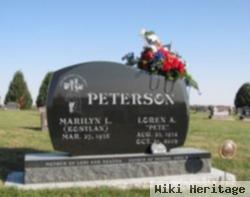 Loren Adelbert "pete" Peterson