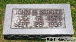 John H. Nunlee