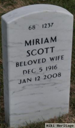 Miriam Scott Utgoff