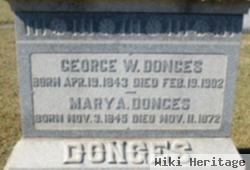 Mary A Tice Donges