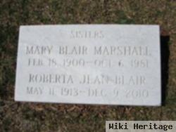 Mary Blair Marshall