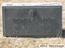 Sgt Thomas Alex Barton