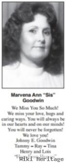 Marvena Ann "sis" Goodwin
