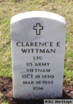 Clarence Edward Wittman