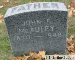 John F Mcauley