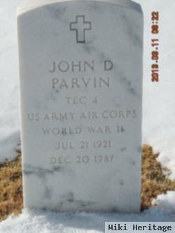 John David Parvin, Sr