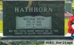 William Dean "bill" Hathhorn