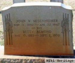 Betty Jane Almond Austin Misenheimer