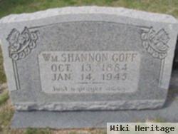 William Shannon Goff, Sr