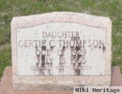 Gertie Chesser Thompson