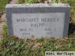 Margaret Merrick Halpin