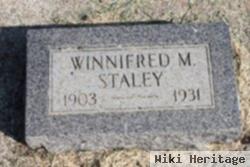 Winnifred M Staley