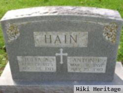 Julia A. Sanders Hain