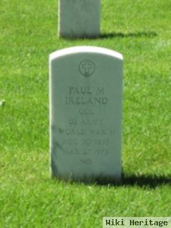 Paul M Ireland