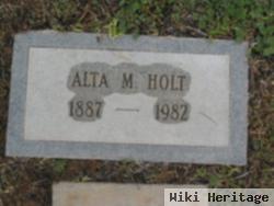 Alta M. Holt