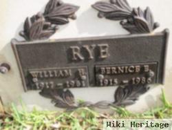 Bernice E. Rye