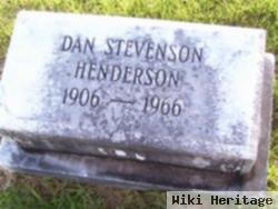 Dan Stevenson Henderson