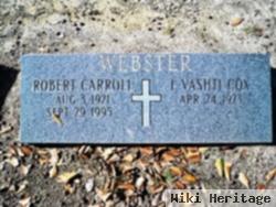 Robert Carroll Webster