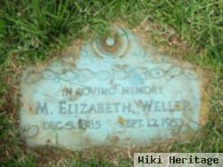 Mary Elizabeth Weller