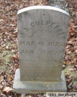 Mary Ann Wallin Culpepper