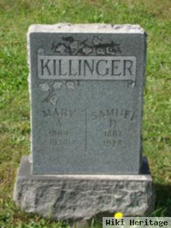 Samuel D Killinger