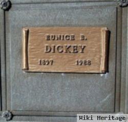 Eunice B Dickey