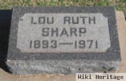 Lou Ruth Sharp