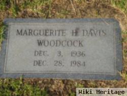 Marguerite H Davis Woodcock