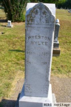 Preston Rylee