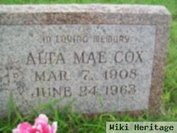 Alta Mae Davis Cox