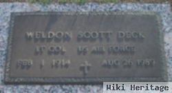 Ltc Weldon Scott Deck