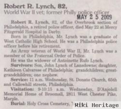 Robert R Lynch