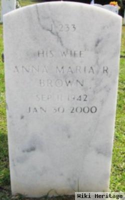 Anna Maria Brown