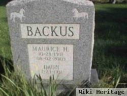 Maurice H. Backus