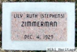 Lily Ruth Stephens Zimmerman