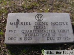 Pvt Murriel Gene Moore