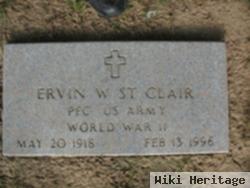 Ervin W St Clair