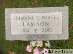 Johanna P. Powell Lamson