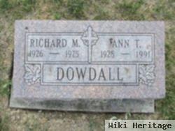 Richard M Dowdall