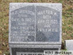 Martha R. "mattie" Bell Jackson