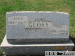 Alonzo George "lon" Gloss