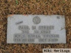 Paul M Street
