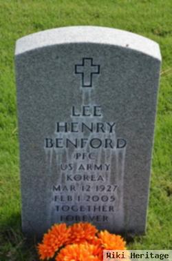 Pfc Lee Henry Benford