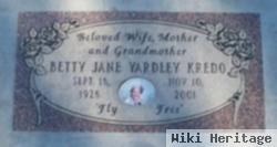 Betty Jane Yardley Kredo