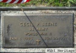 Cecil P Beene