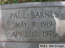 Paul Barnes