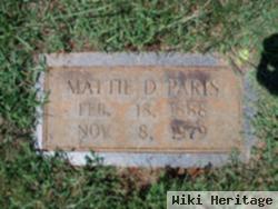 Mattie Jane Dixon Paris