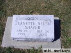 Jeanette Helen Shaver