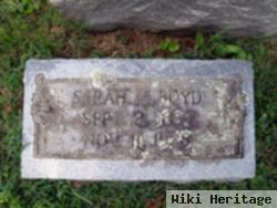 Sarah Ann Marshall Boyd